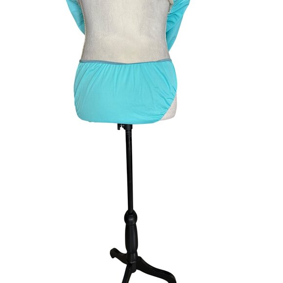 Vintage 80s 2Pc Lace & Chiffon Babydoll Sheer Lingerie Slip Dress Cami Sleepset - Picture 9 of 12